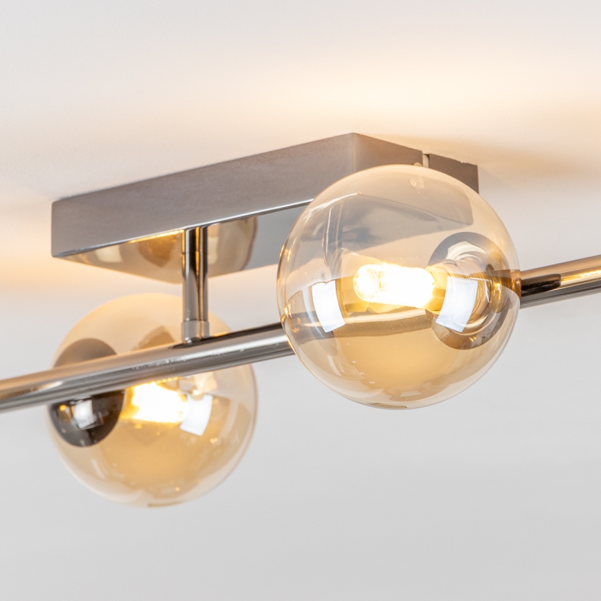 Brilagi - Пристельова LED люстра MILLA 4xG9/3W/230V глянцевий хром/золотий