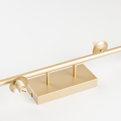 Brilagi - Пристельова LED люстра MILLA 4xG9/3W/230V золотий/димчастий