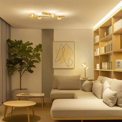 Brilagi - Пристельова LED люстра MILLA 4xG9/3W/230V золотий