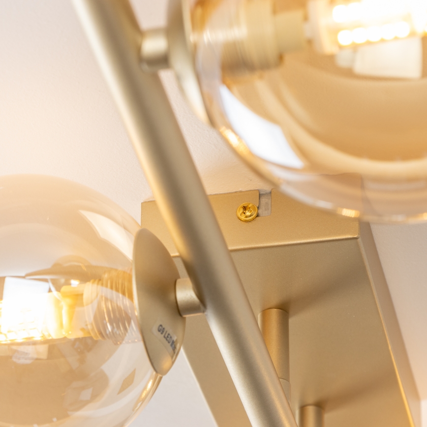 Brilagi - Пристельова LED люстра MILLA 4xG9/3W/230V золотий