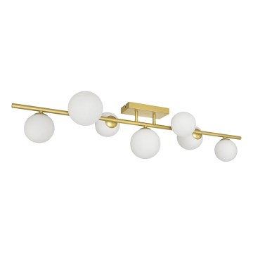 Brilagi - Пристельова LED люстра MILLA 7xG9/3W/230V золотий/білий