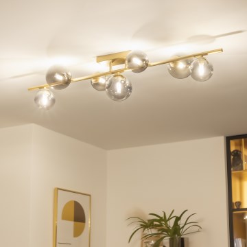 Brilagi - Пристельова LED люстра MILLA 7xG9/3W/230V золотий/димчастий