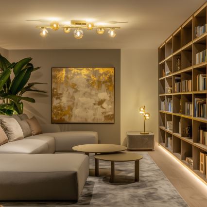 Brilagi - Пристельова LED люстра MILLA 7xG9/3W/230V золотий