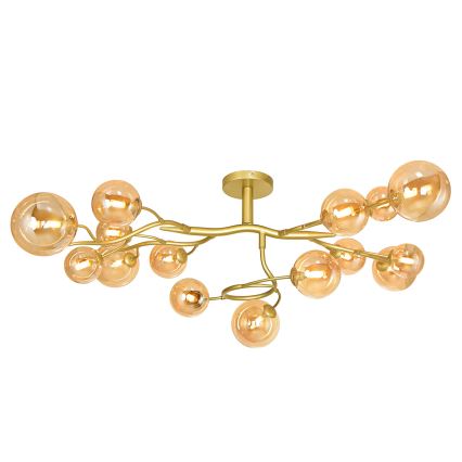 Brilagi - Пристельова LED люстра MISTEL 15xG9/3W/230V золотий