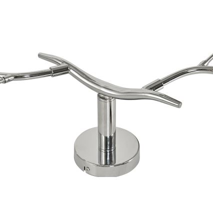 Brilagi - Пристельова LED люстра MISTEL 6xG9/3W/230V глянцевий хром/димчастий