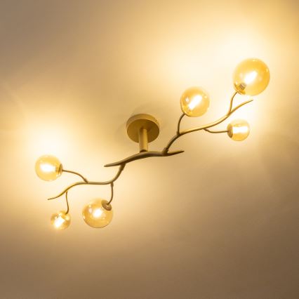 Brilagi - Пристельова LED люстра MISTEL 6xG9/3W/230V золотий