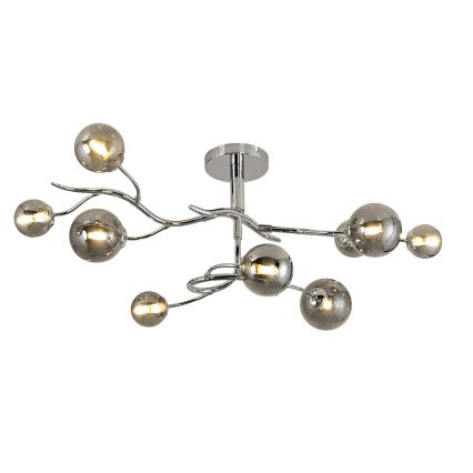 Brilagi - Пристельова LED люстра MISTEL 9xG9/3W/230V глянцевий хром/димчастий