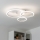 Brilagi - Пристельова LED люстра з регулюванням яскравості ORBITS LED/40W/230V 3000-6500K білий + пульт дистанційного керування