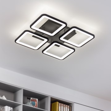 Brilagi - Пристельова LED люстра з регулюванням яскравості SQUARED LED/85W/230V 3000-6500K + пульт дистанційного керування