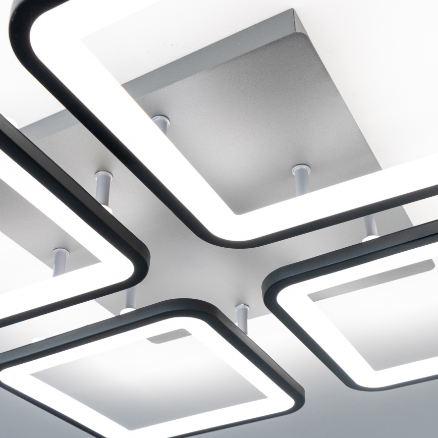 Brilagi - Пристельова LED люстра з регулюванням яскравості SQUARED LED/85W/230V 3000-6500K + пульт дистанційного керування