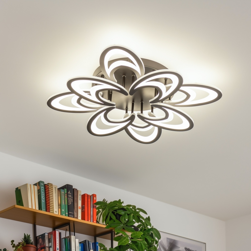 Brilagi - Пристельова LED люстра з регулюванням яскравості TWIST LED/125W/230V 3000-6500K + пульт дистанційного керування