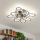 Brilagi - Пристельова LED люстра з регулюванням яскравості TWIST LED/125W/230V 3000-6500K + пульт дистанційного керування