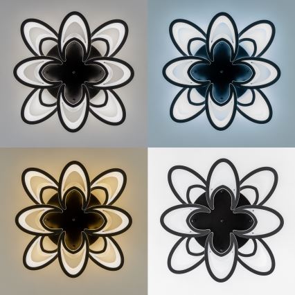 Brilagi - Пристельова LED люстра з регулюванням яскравості TWIST LED/125W/230V 3000-6500K + пульт дистанційного керування