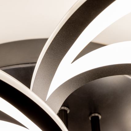 Brilagi - Пристельова LED люстра з регулюванням яскравості TWIST LED/125W/230V 3000-6500K + пульт дистанційного керування