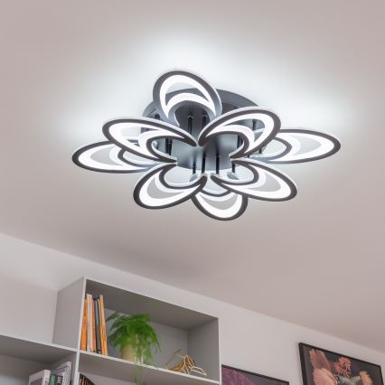 Brilagi - Пристельова LED люстра з регулюванням яскравості TWIST LED/125W/230V 3000-6500K + пульт дистанційного керування