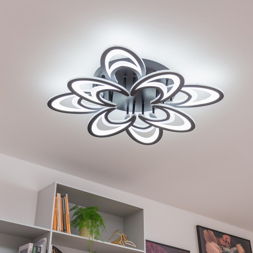Brilagi - Пристельова LED люстра з регулюванням яскравості TWIST LED/125W/230V 3000-6500K + пульт дистанційного керування