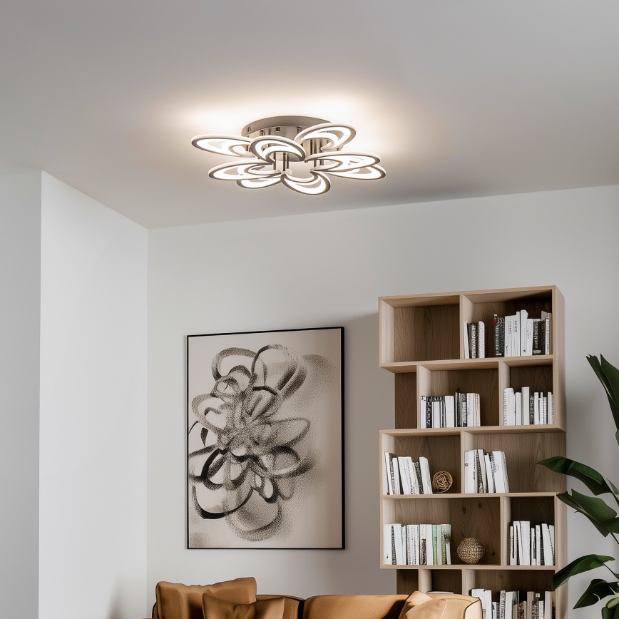 Brilagi - Пристельова LED люстра з регулюванням яскравості TWIST LED/125W/230V 3000-6500K + пульт дистанційного керування