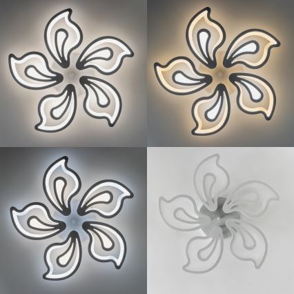Brilagi - Пристельова LED люстра з регулюванням яскравості TWIST LED/125W/230V 3000-6500K + пульт дистанційного керування