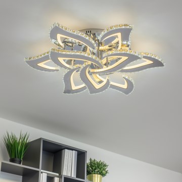 Brilagi - Пристельова LED люстра з регулюванням яскравості TWIST LED/180W/230V 3000-6500K + пульт дистанційного керування