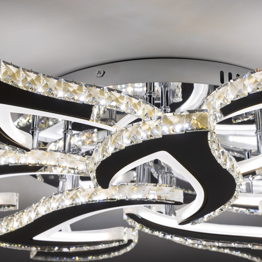 Brilagi - Пристельова LED люстра з регулюванням яскравості TWIST LED/180W/230V 3000-6500K + пульт дистанційного керування