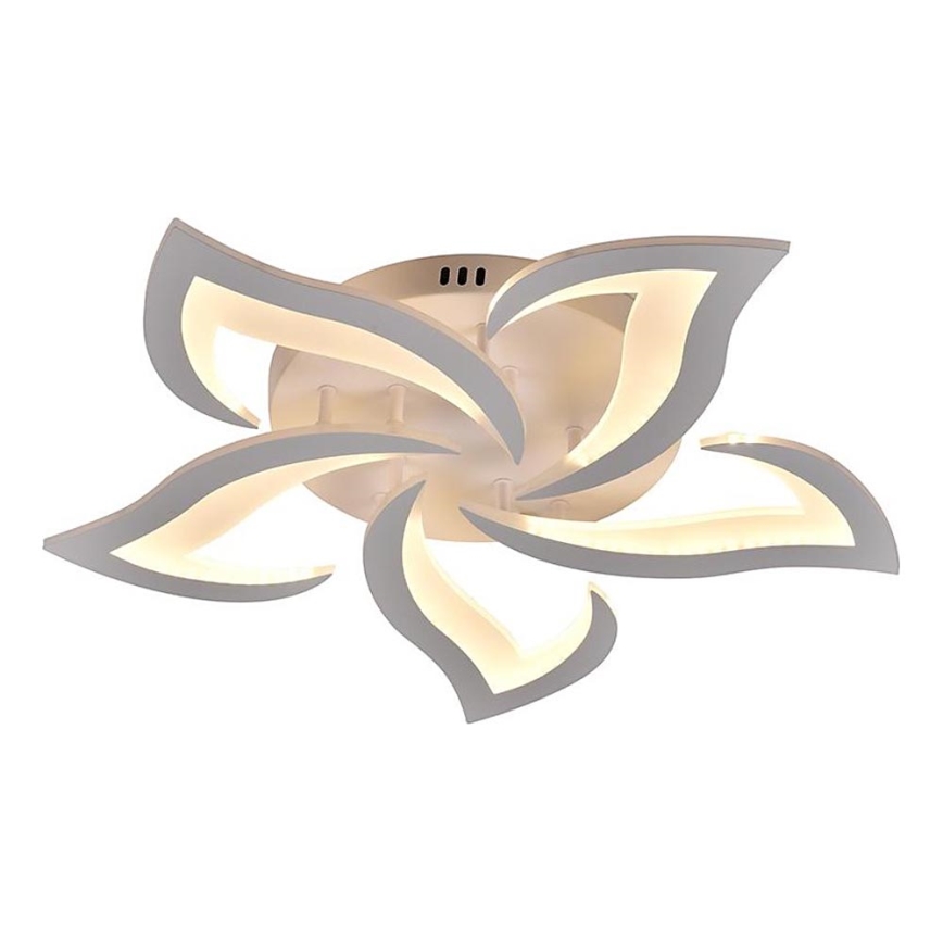 Brilagi - Пристельова LED люстра з регулюванням яскравості TWIST LED/55W/230V 3000-6500K білий + пульт дистанційного керування