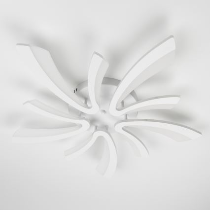 Brilagi - Пристельова LED люстра з регулюванням яскравості TWIST LED/55W/230V 3000-6500K білий + пульт дистанційного керування