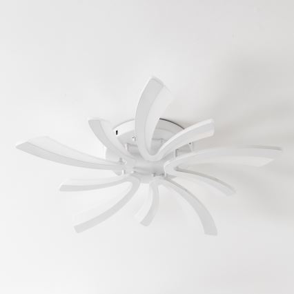 Brilagi - Пристельова LED люстра з регулюванням яскравості TWIST LED/55W/230V 3000-6500K білий + пульт дистанційного керування
