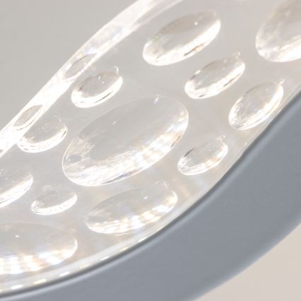 Brilagi - Пристельова LED люстра з регулюванням яскравості TWIST LED/65W/230V 3000-6500K білий + пульт дистанційного керування