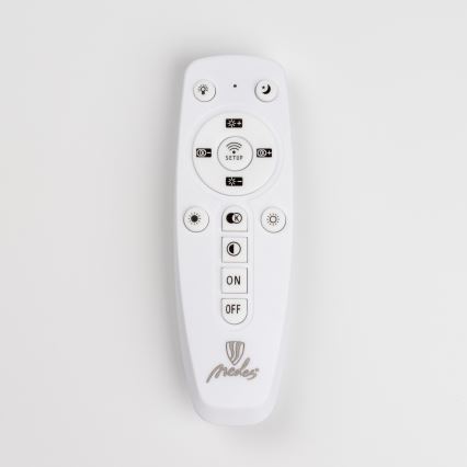 Brilagi - Пристельова LED люстра з регулюванням яскравості TWIST LED/65W/230V 3000-6500K чорний + пульт дистанційного керування