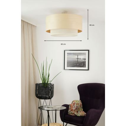 Brilagi - Пристельова люстра ARIZONA BOHO 1xE27/15W/230V діаметр 60 см бежевий