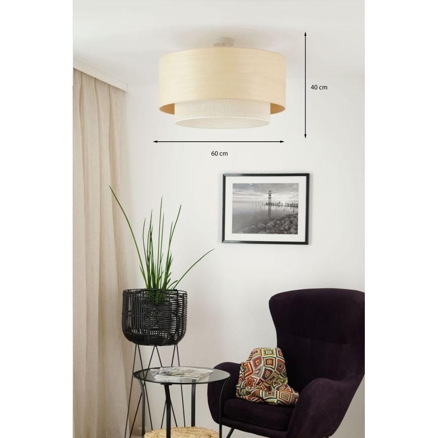 Brilagi - Пристельова люстра ARIZONA BOHO 1xE27/15W/230V діаметр 60 см бежевий