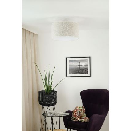 Brilagi - Пристельова люстра BOUCLE ROLLER 1xE27/15W/230V діаметр 45 см кремовий