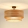 Brilagi - Пристельова люстра MONTANA BOHO 1xE27/15W/230V діаметр 45 см коричневий
