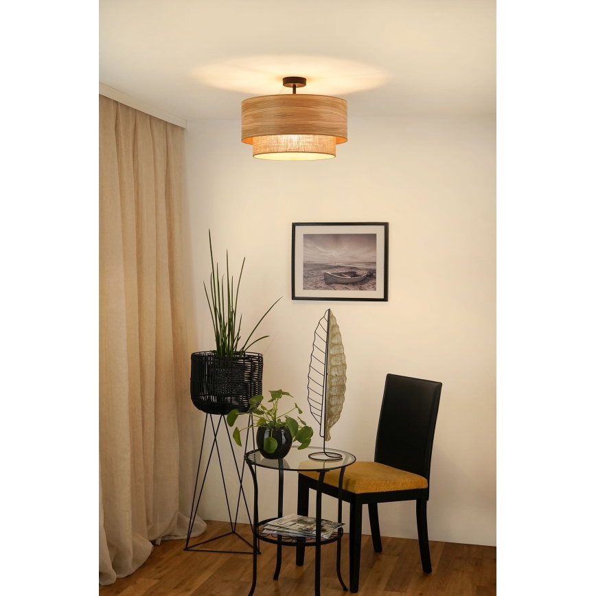 Brilagi - Пристельова люстра MONTANA BOHO 1xE27/15W/230V діаметр 45 см коричневий