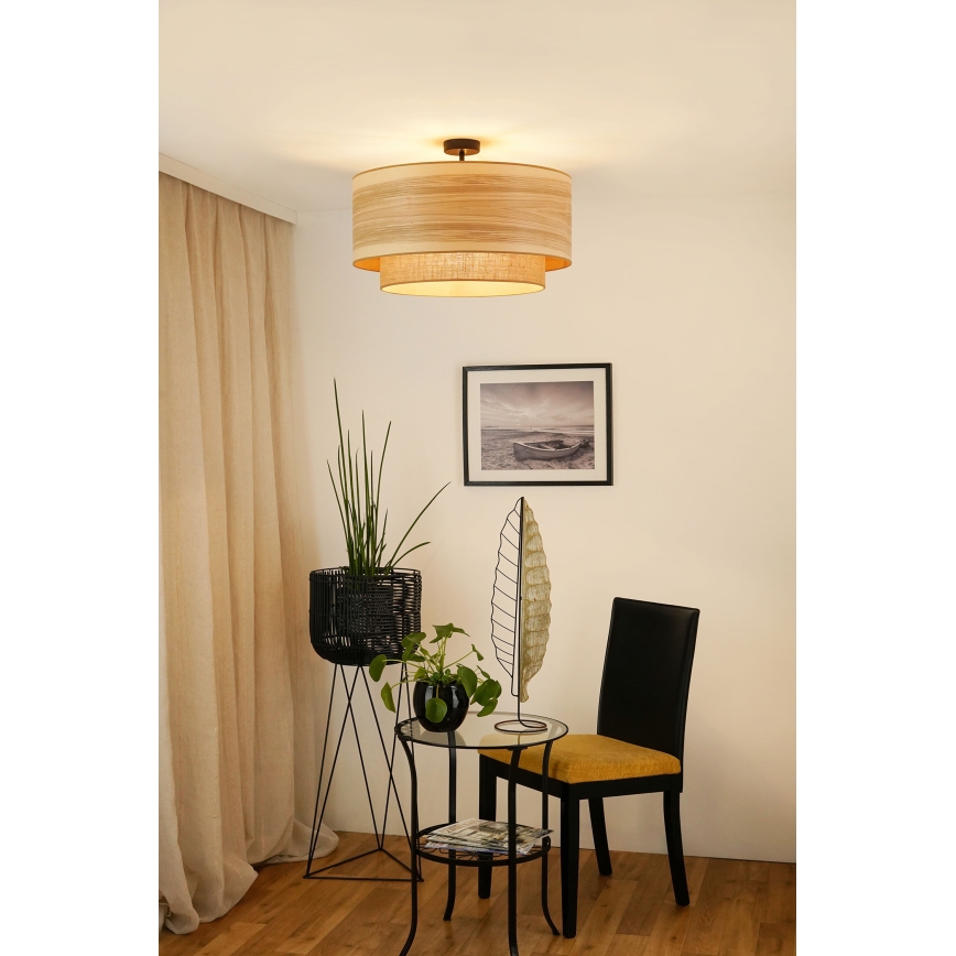 Brilagi - Пристельова люстра MONTANA BOHO 1xE27/15W/230V діаметр 60 см коричневий