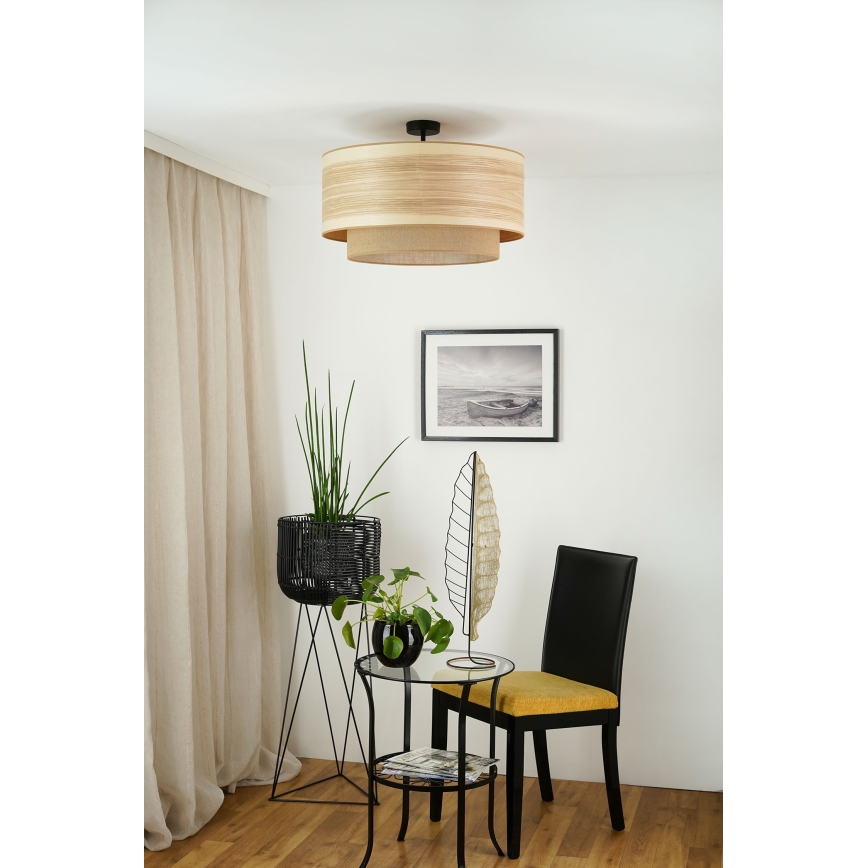 Brilagi - Пристельова люстра MONTANA BOHO 1xE27/15W/230V діаметр 60 см коричневий