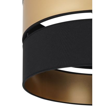 Brilagi - Пристельова люстра ROYAL 1xE27/15W/230V діаметр 40 см чорний/золотий