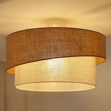 Brilagi - Пристельова люстра SHINE 1xE27/15W/230V діаметр 50 см бежевий/кремовий