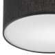 Brilagi - Потолочный светильник BELLADONNA 1xE27/15W/230V диаметр 30 см черный/сосна
