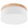 Brilagi - Потолочный светильник BELLADONNA 2xE27/15W/230V диаметр 40 см белый/сосна