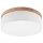 Brilagi - Потолочный светильник BELLADONNA 3xE27/15W/230V диаметр 50 см белый/дуб