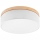 Brilagi - Потолочный светильник BELLADONNA 3xE27/15W/230V диаметр 50 см белый/сосна