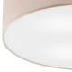 Brilagi - Потолочный светильник BELLADONNA 3xE27/15W/230V диаметр 50 см бежевый/сосна