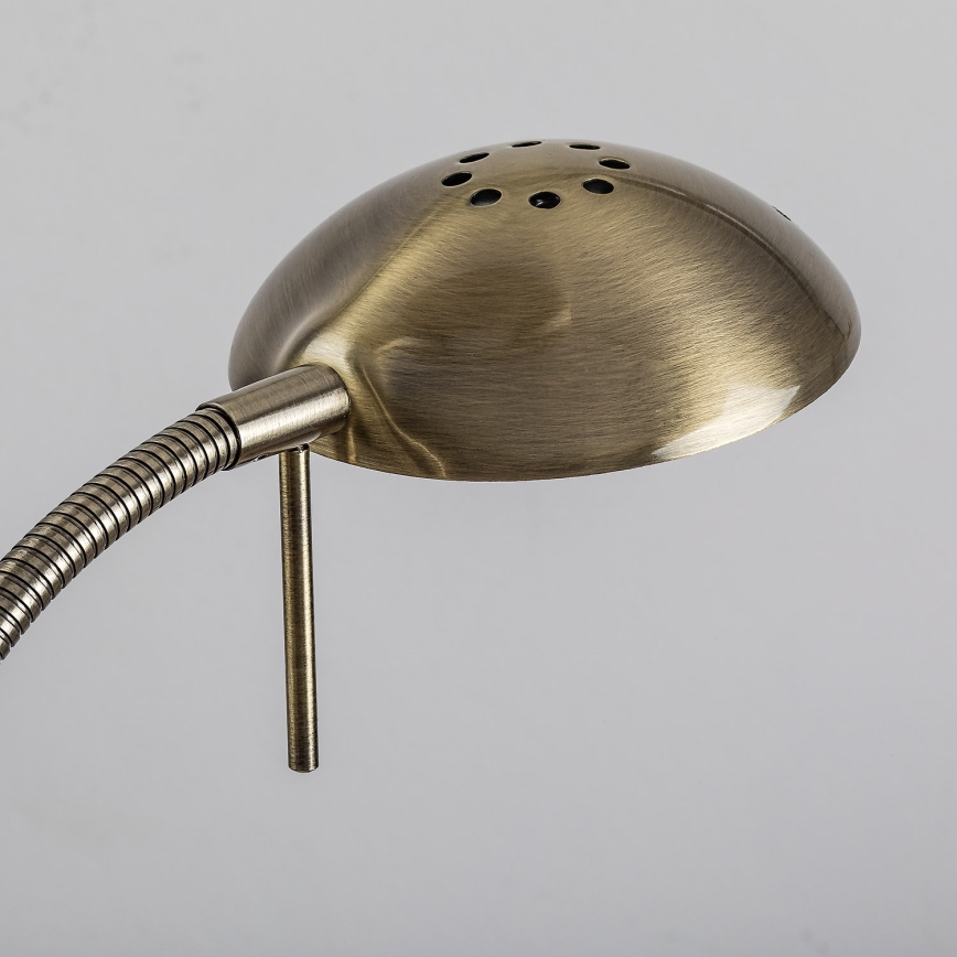 Брілагі - Регульована підлогова лампа СКАРЛЕТТ 1xR7s/230W/230V + 1xG9/40W бронзова