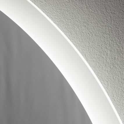 Brilagi - LED підігрівне дзеркало для ванної кімнати CLARA PRO LED/19W/230V діаметром 60 см IP44 CRI 90 з регулюванням яскравості + CCT