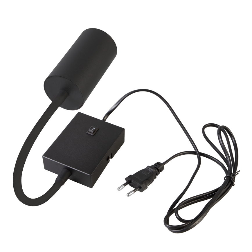 BRILAGI - Гнучка настінна лампа SELE з вимикачем 1xGU10/30W/230V чорна
