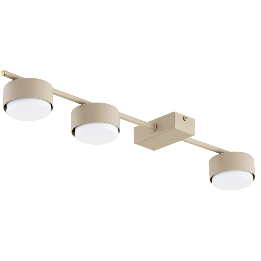 BRILAGI - LED RGB+CCT точковий світильник MONO з регулюванням яскравості 3xGX53/14W/230V 2700-6500K Wi-Fi Tuya бежевий