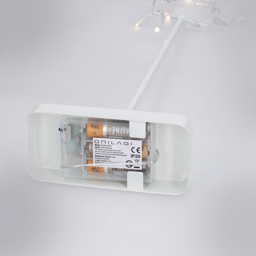 Brilagi - Рождественская LED-декорация LED/3xAA 62x40 cm звезда