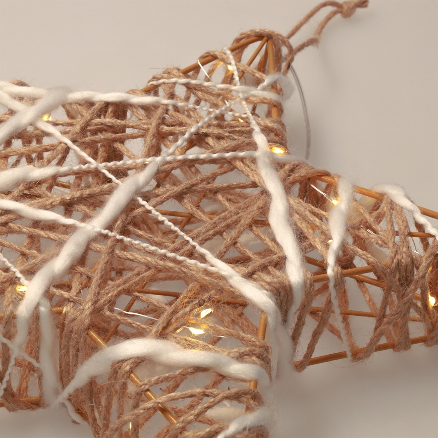 Brilagi - рождественская LED-декорация «Звезда», питание 2xAA, 30x28 см