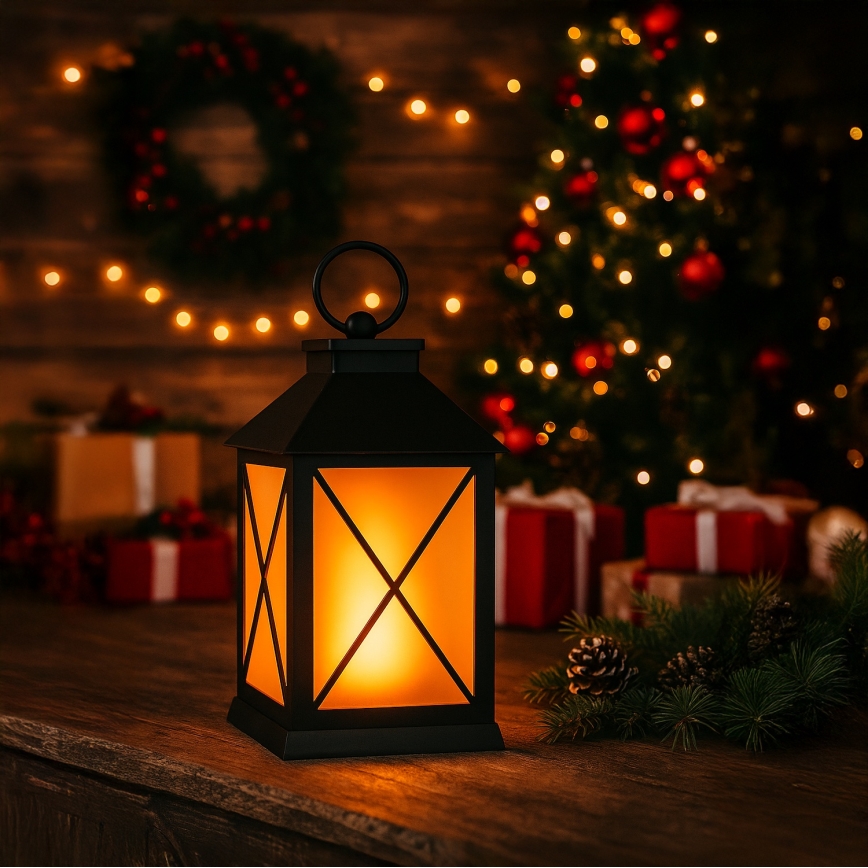 Brilagi - рождественский LED‑фонарь, питание 2xAA